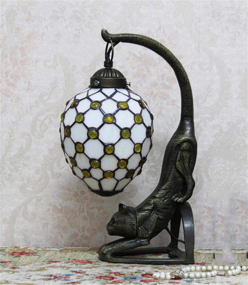 Tiffany Style Cat Lamp - Style B