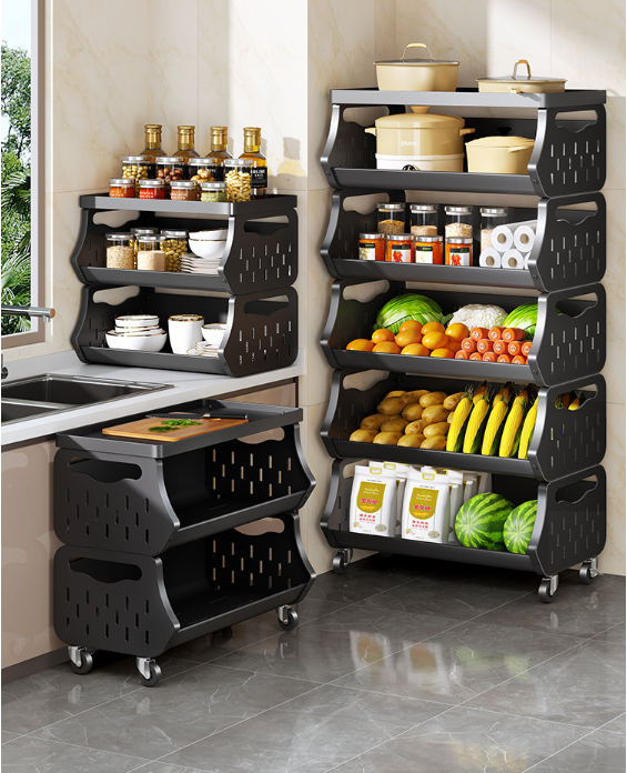 🔥Holiday Sale, Limited Stock🔥6 Tier Stackable Fruit and Vegetable Storage Basket（Stainless Steel）