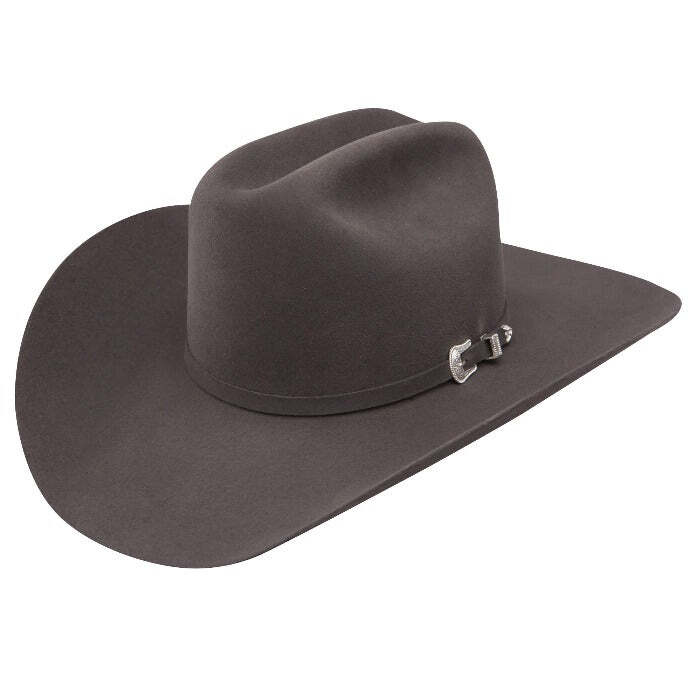 Resistol Tucker Felt Cowboy Hat | Granite Grey - Olypix