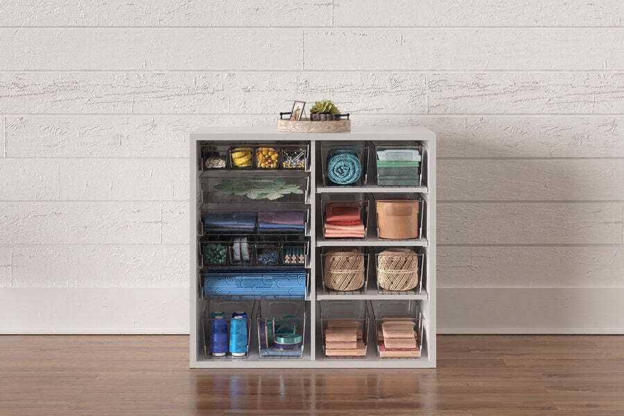 Customizeable — Hide away or proudly display your items with your choice of  new DiviDrawers