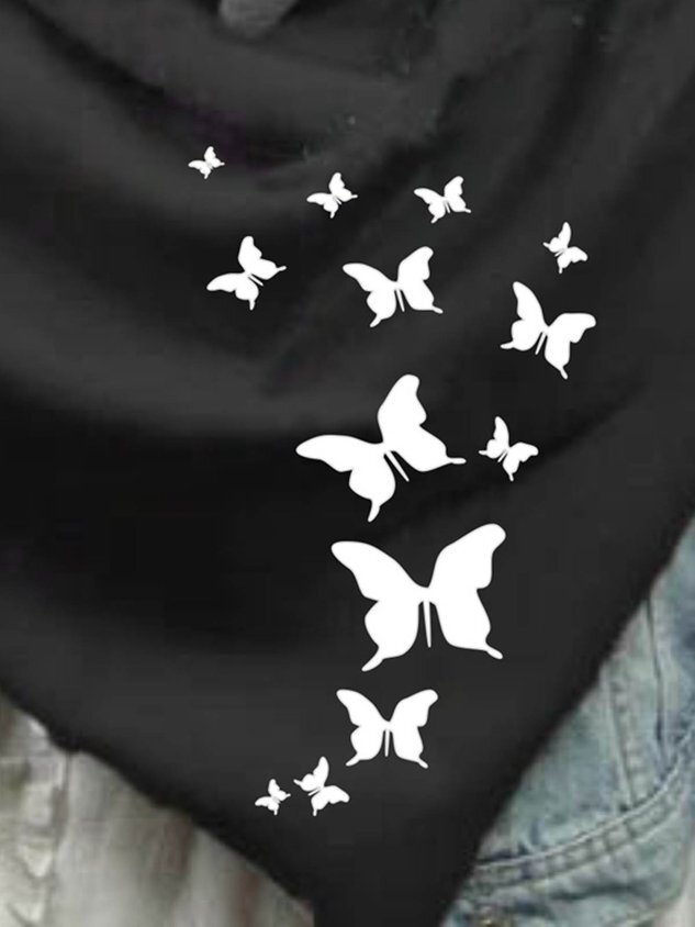 Schmetterling Print Schals