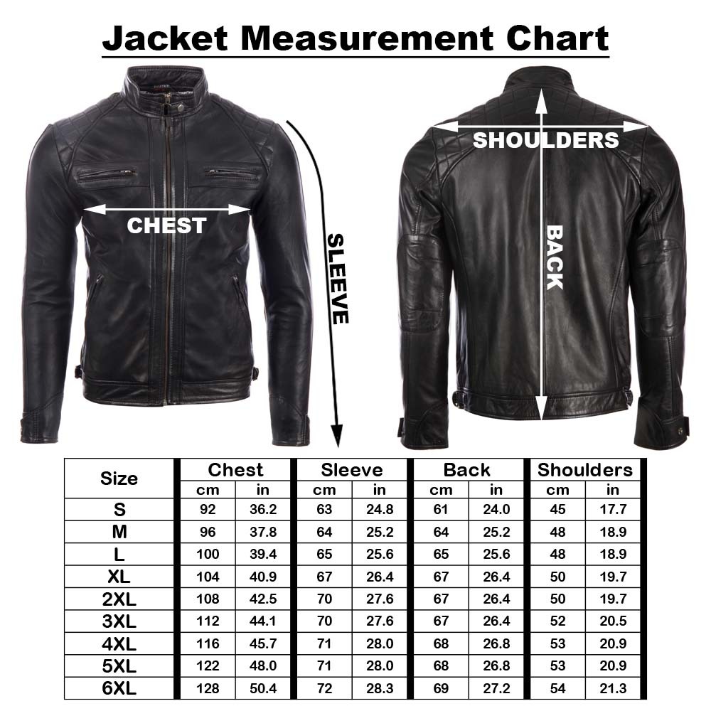 Men's  Leather Crosshatch Shoulder Detail Fashion Jacket (44T9) - Nevada Brown