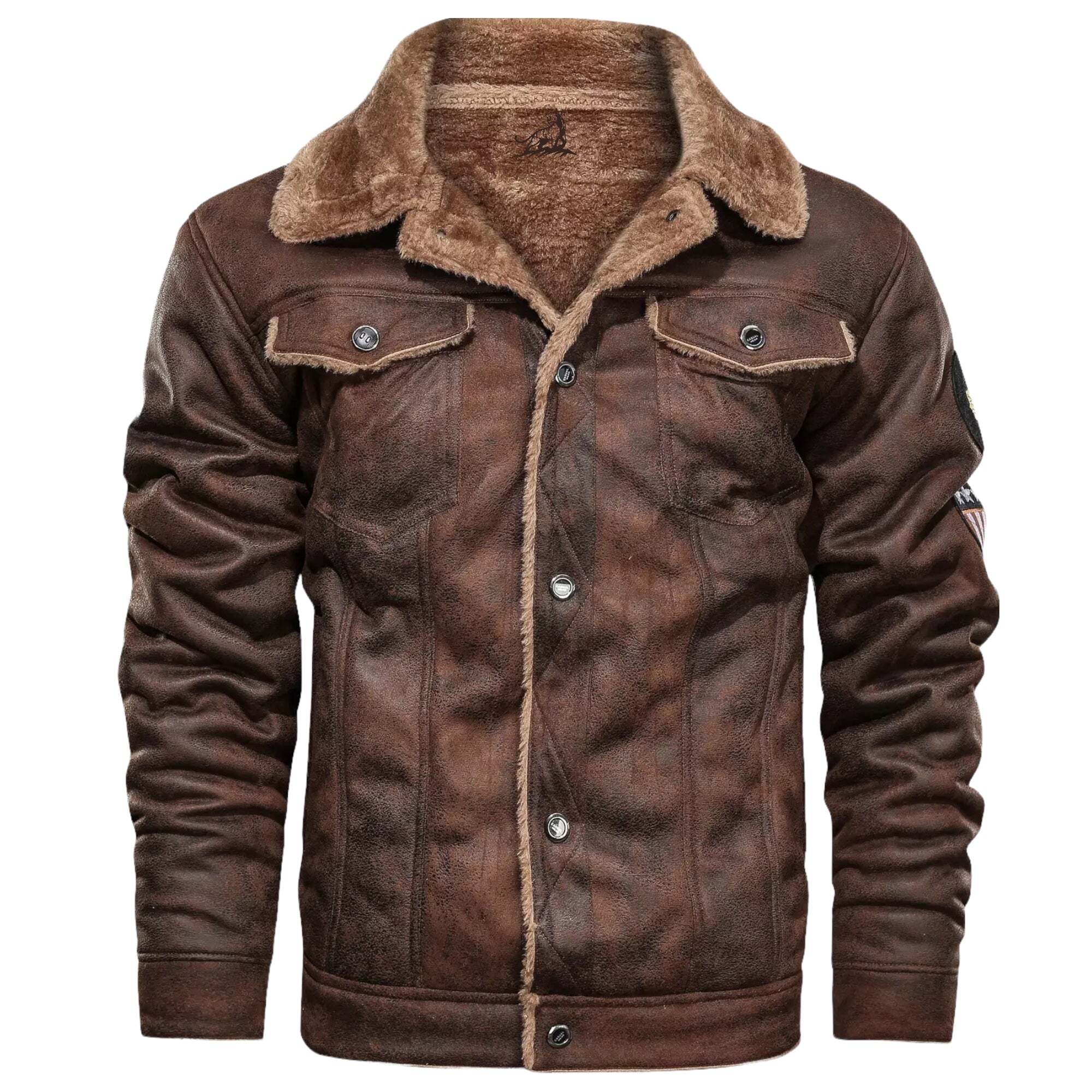 'Kronos' Leather Jacket