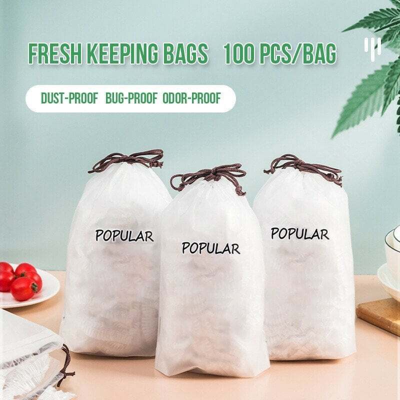 (🔥Hot Sale Now)Fresh Keeping Bags 100pcs(BUY 2 GET 1 FREE NOW)