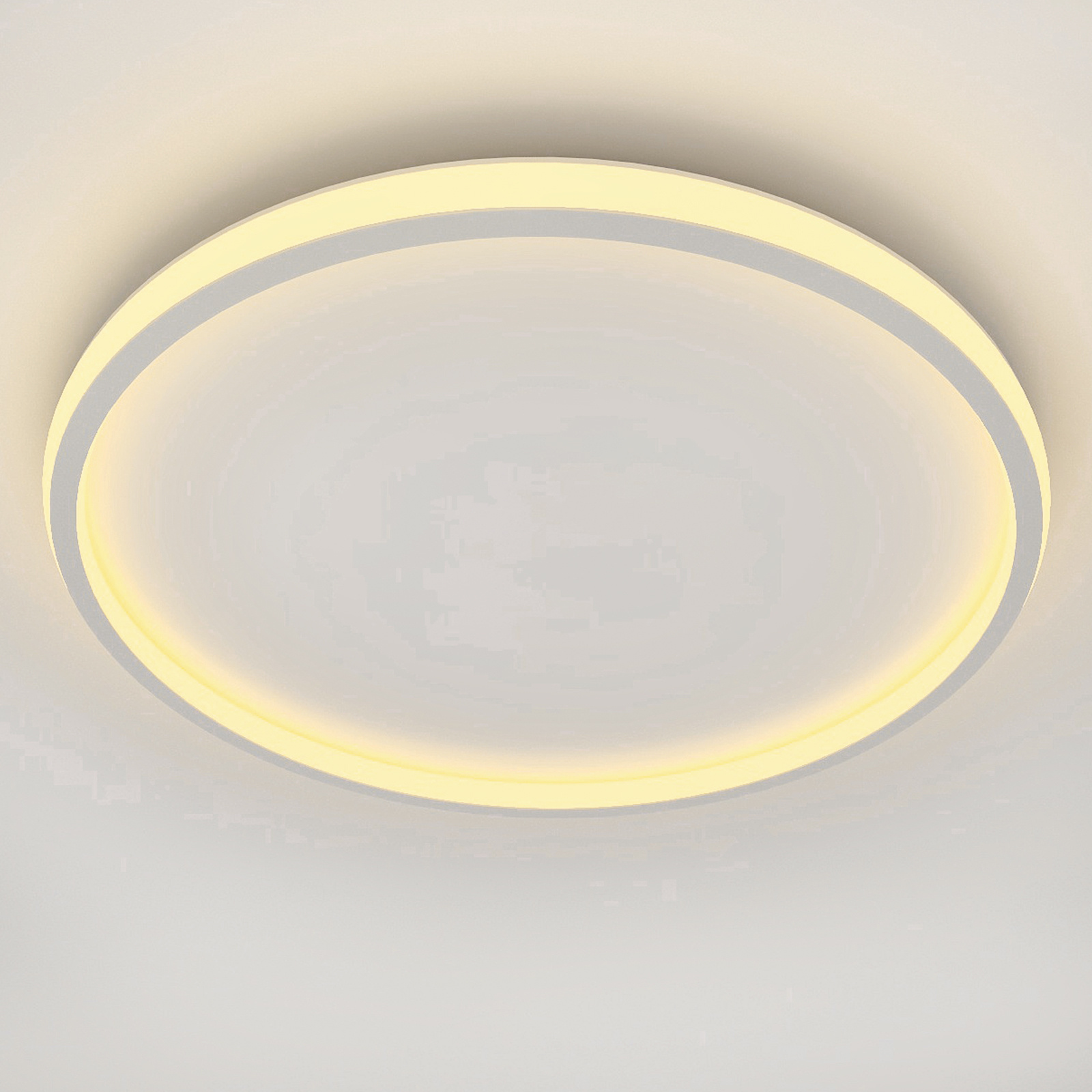 Flush Mount LED Ceiling Light,Cheeroll 12 Inch Ceiling Lighting Fixture 45W 3000K Warm Round Ceiling Light,for Bathroom, Kitchen, Bedroom, Living Room,Garage Non Dimmable