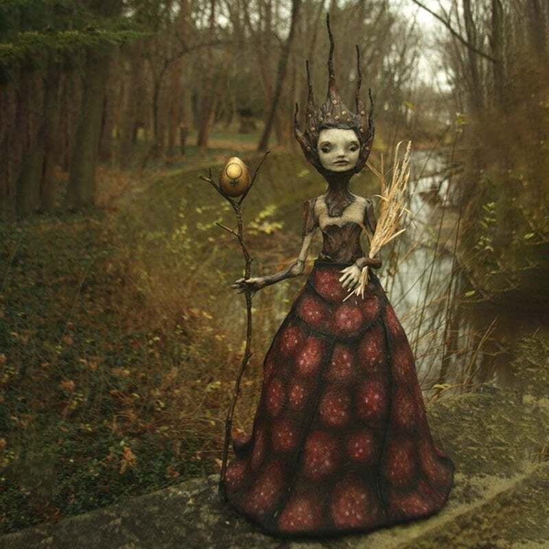 (?HALLOWEEN PRE SALE - 49% OFF) Nightmare Witch Resin Crafts Halloween Garden Decoration