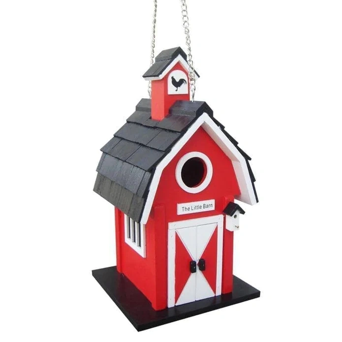 Little Red Barn Bird House