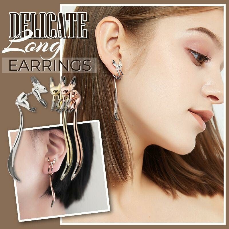 Delicate Long Earrings