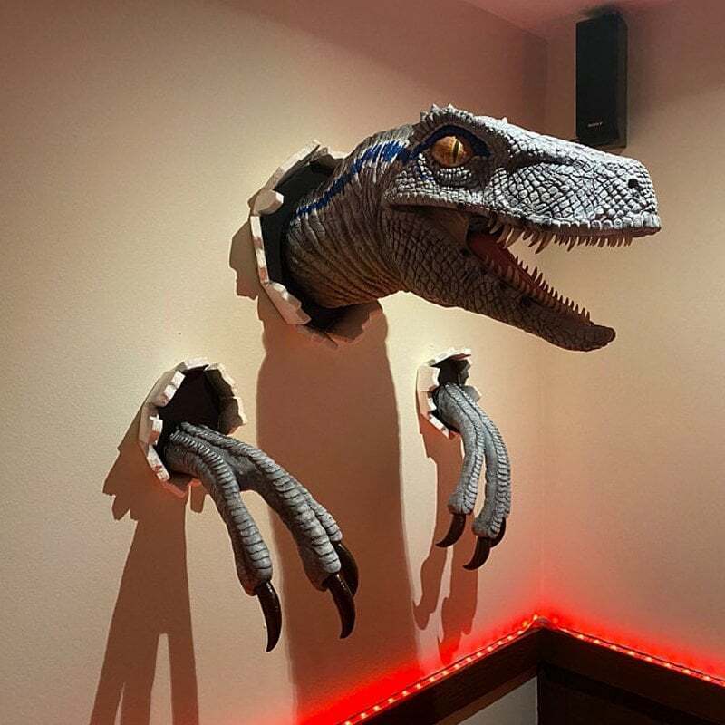 🔥LAST DAY 75% OFF🦖3D Dinosaur Wall Hanging Decoration,Buy 2⚡Free Shipping⚡