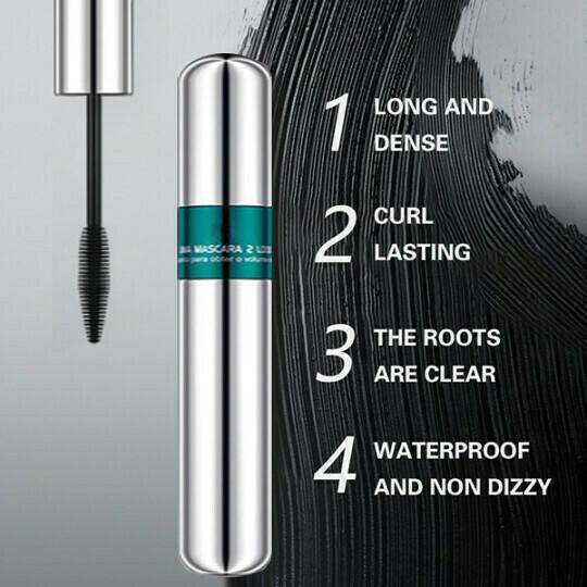 4 IN 1 Waterproof Silk Fiber Thick Lengthening Mascara