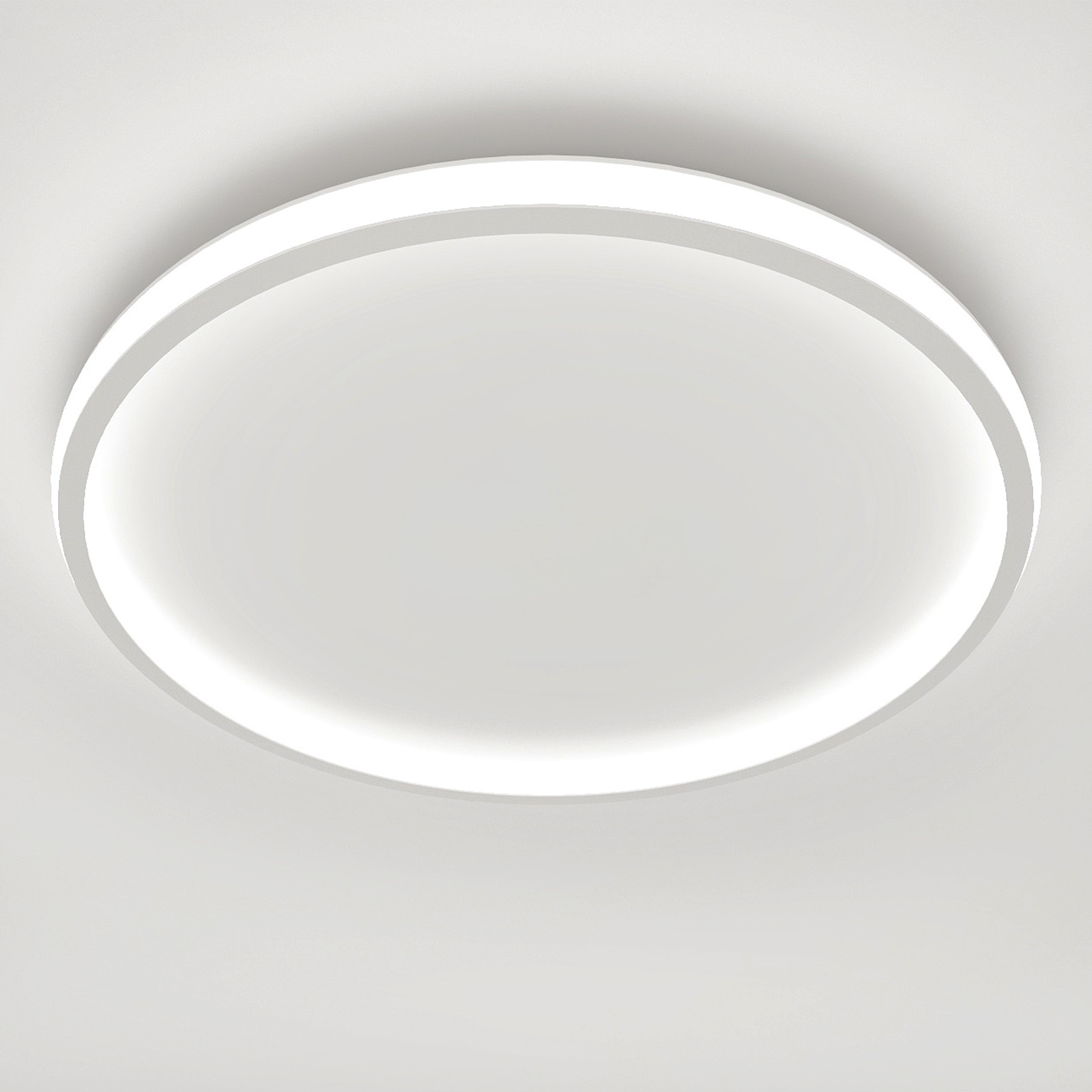 Flush Mount LED Ceiling Light,Cheeroll 12 Inch Ceiling Lighting Fixture 45W 6500K Cold White Light Round Ceiling Light,for Bathroom, Kitchen, Bedroom, Living Room, Garage Non Dimmable