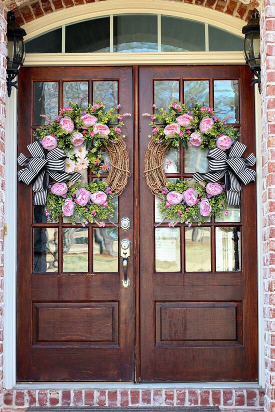 Farmhouse Wildflowers Wreath-Housewarming Gift