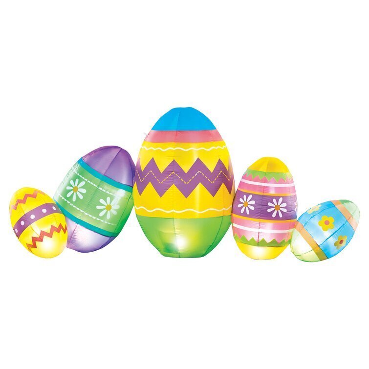 Inflatable Connected Easter Eggs