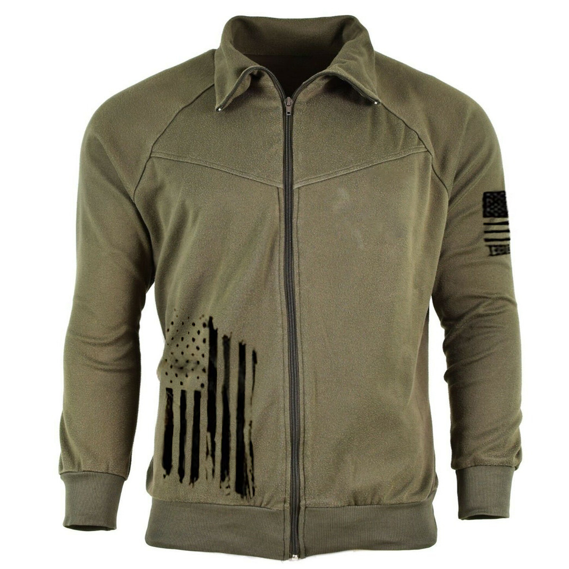 Men's Outdoor Casual Solid Color Military Tactical Jacket
