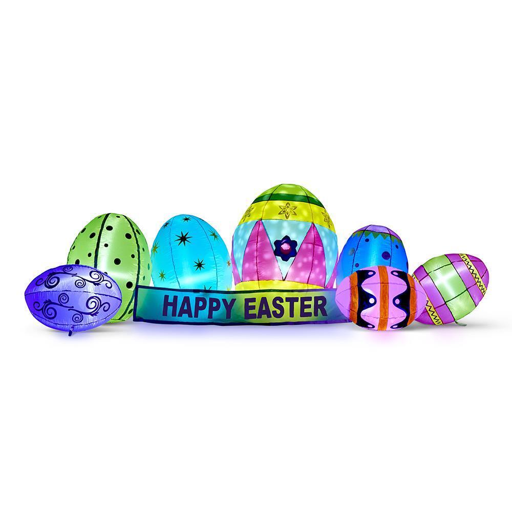 The 8' Illuminated Easter Eggs