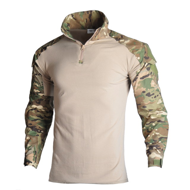 Tactical Camouflage Military Uniform Clothes Suit Men US Army clothes Military Combat Shirt + Cargo Pants Knee Size 8xl