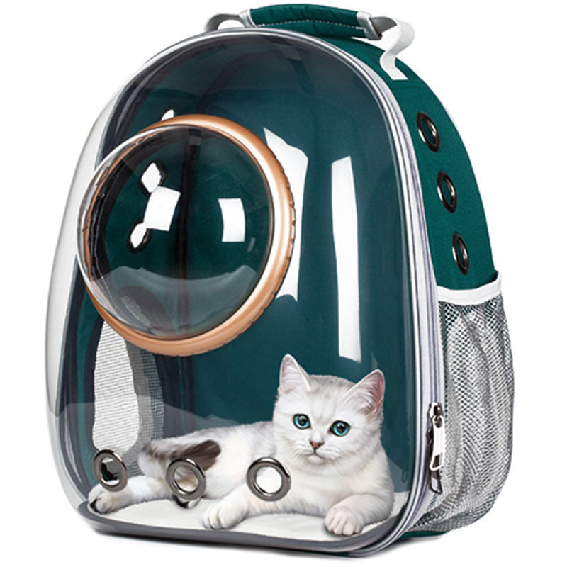 Pet cat bag supplies space capsule