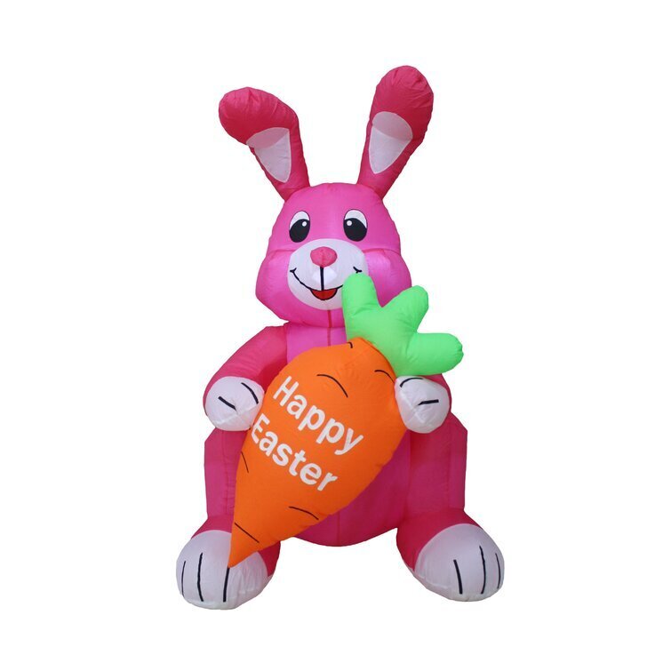 Rabbit Holding Carrot Inflatable