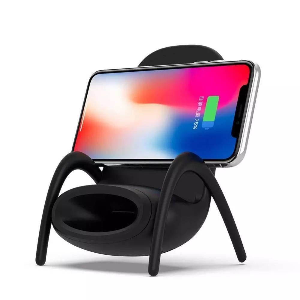 PORTABLE MINI CHAIR WIRELESS CHARGER - SUPPLY FOR ALL PHONES