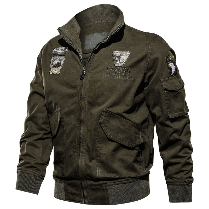 Mens outdoor washed jacket