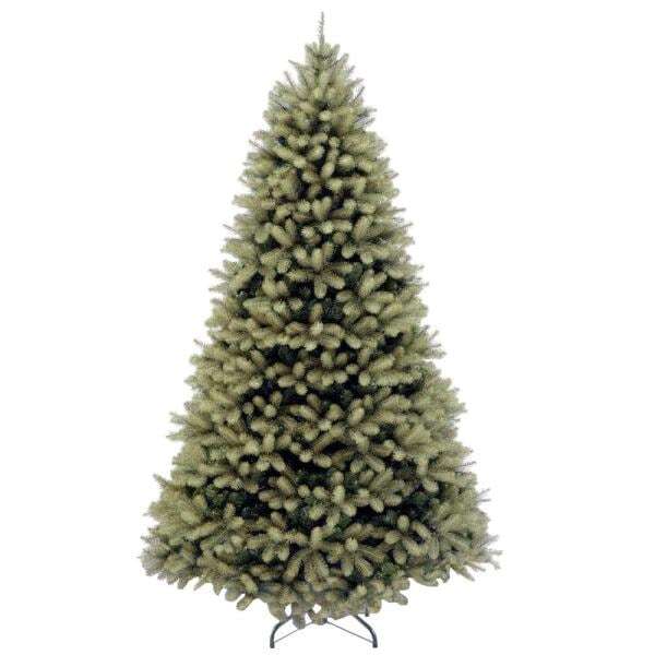 7 ft. Feel Real Down Swept Douglas Fir Hinged Artificial Christmas Tree