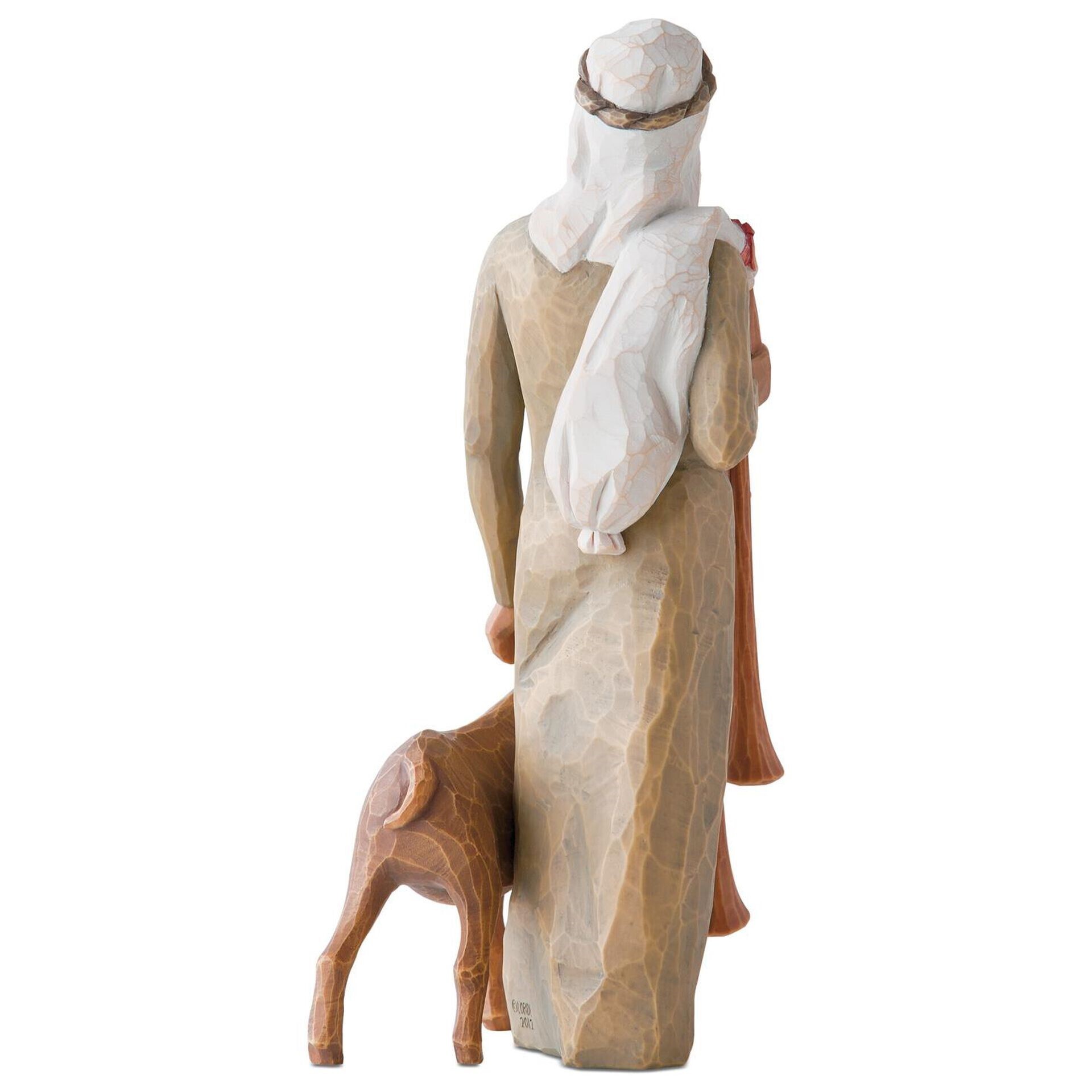 Zampognaro Shepherd with Bagpipe Nativity Figurine