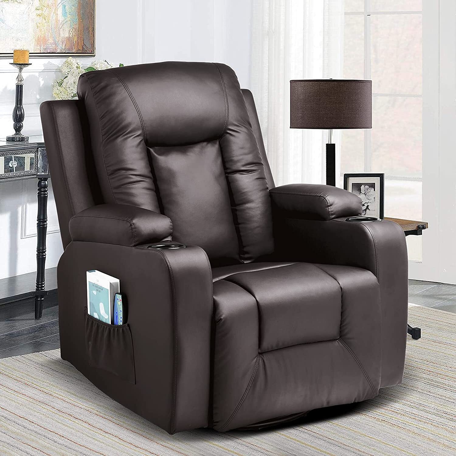 PU Leather Recliner Chair