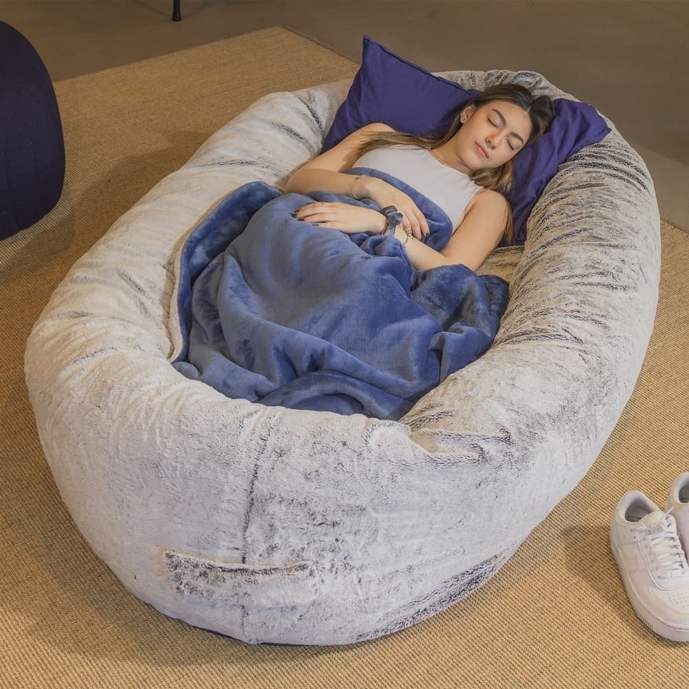 💥$29.99 Last Day💥Fluffy Human Dog Bed
