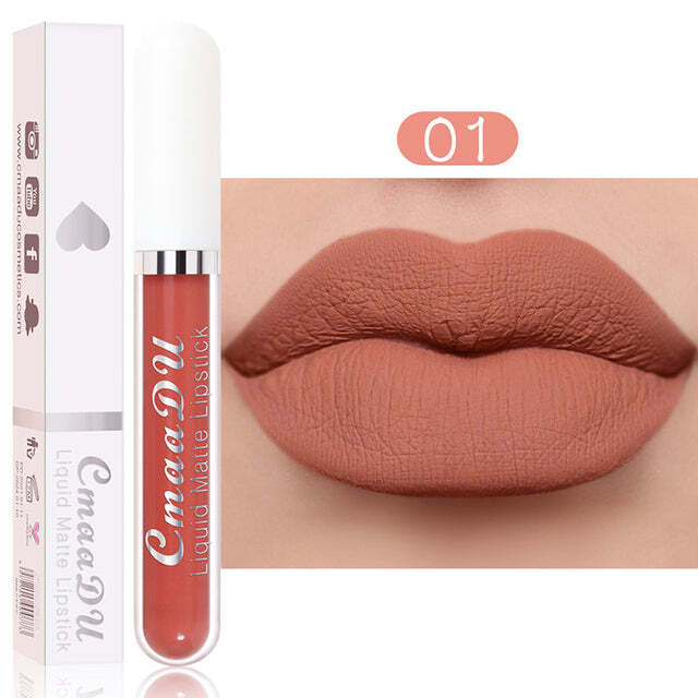 18 Color Waterproof Long Lasting Moist Lip Gloss Plumper Liquid Lipstick