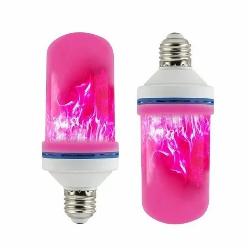 LED GRAVITY EFFECT FIRE LIGHT BULBS FOR HOME DECOR (HALLOWEEN SPECIAL)