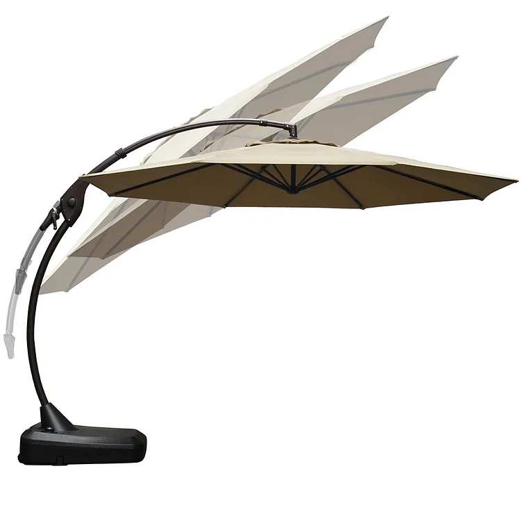 cantilever umbrella with base