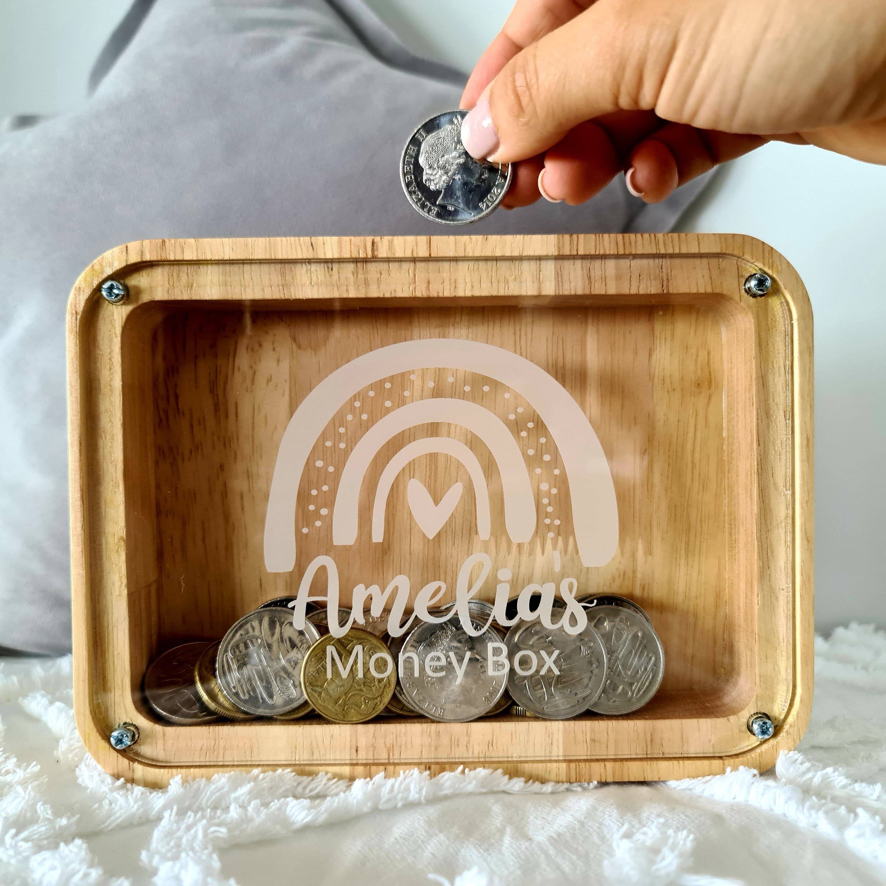 🎁Personalized Children's Christmas Gifts-Custom name Money box