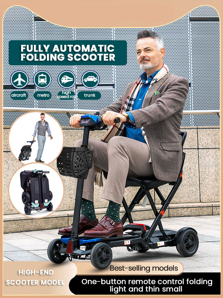 2023 Edition Portable Edition ✨✨✨FULLY AUTOMATIC FOLDING SCOOTER（On The Last Day）