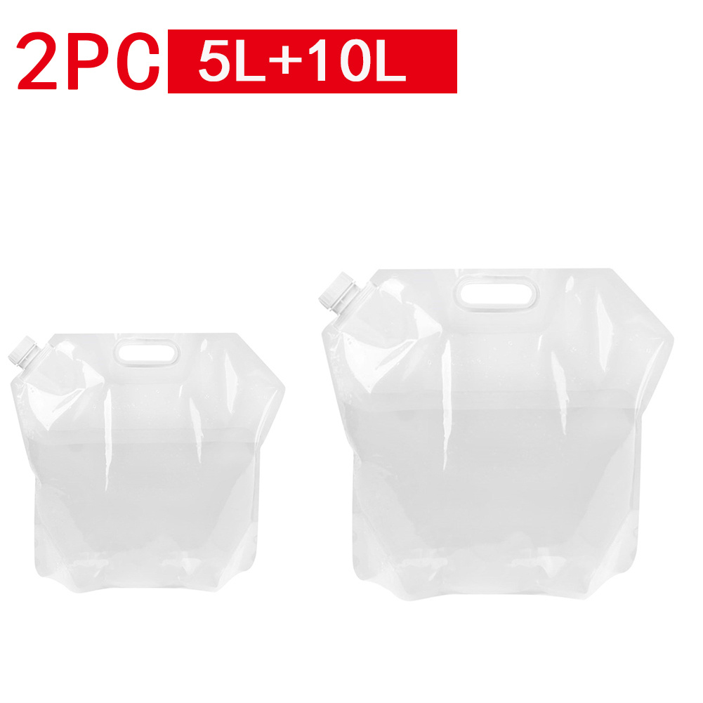 5L/10L Portable Outdoor Foldable Collapsible Water Bags
