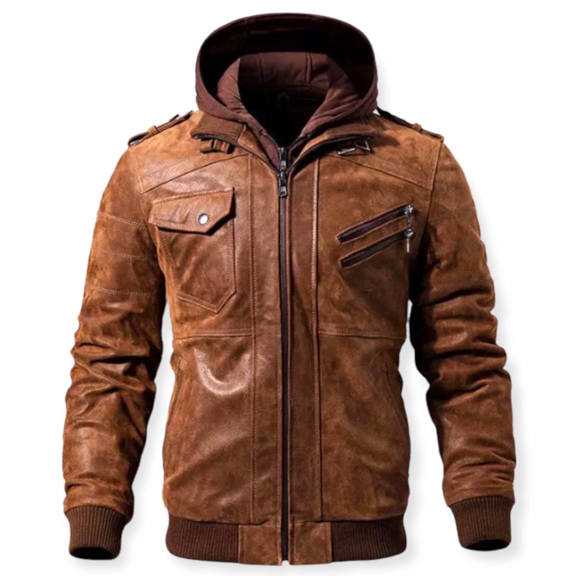 'Mysteron' Leather Jacket