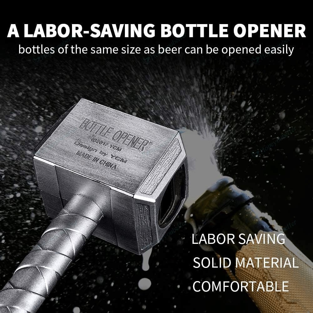 Miracle hammer beer bottle opener