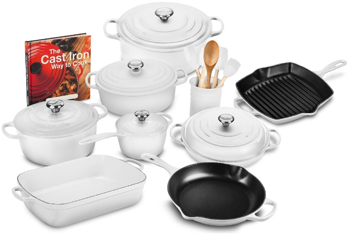 💥💥[$29.99 Today Only ]Cast Iron Cookware Set--20 Pieces💥💥