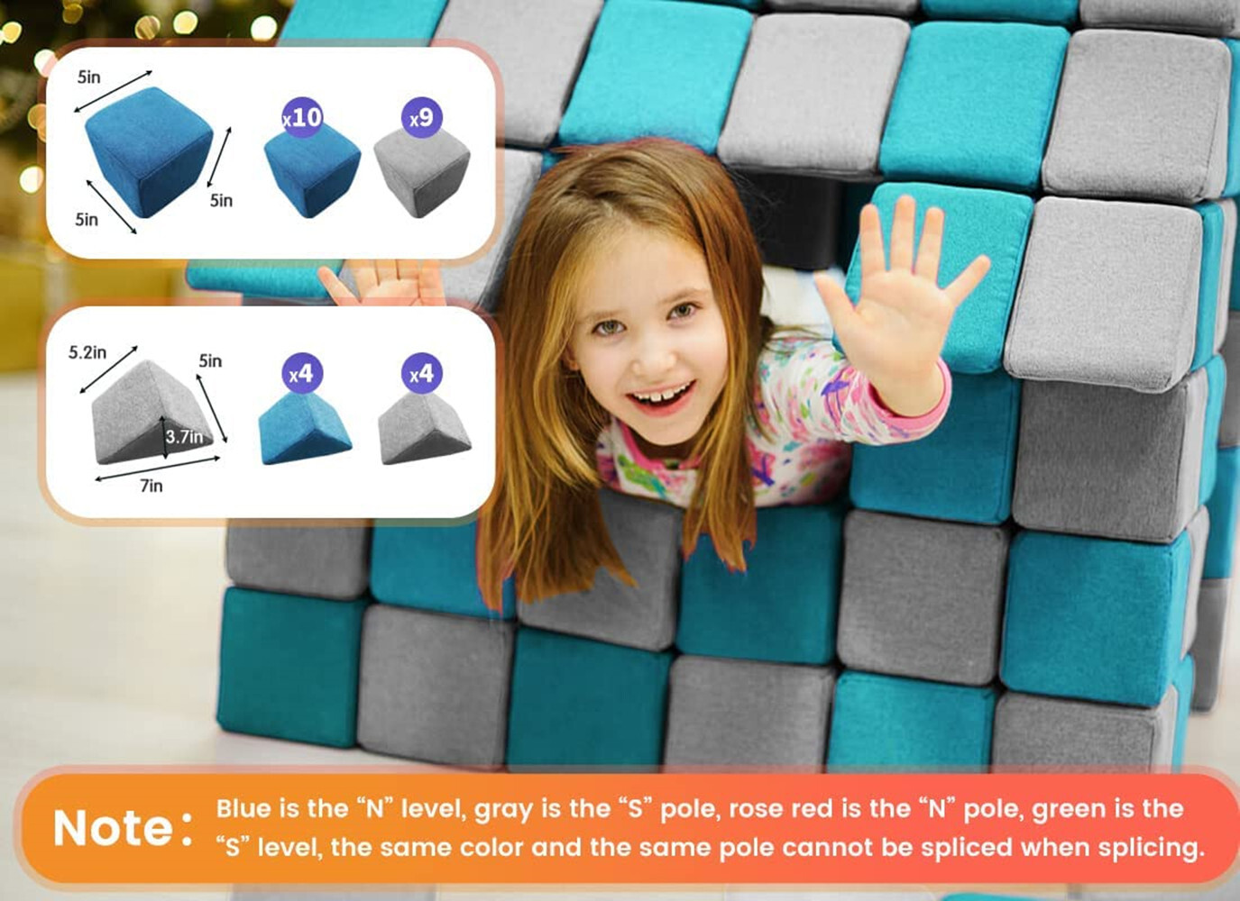 Magnetic Fun Building Block Toys for Children