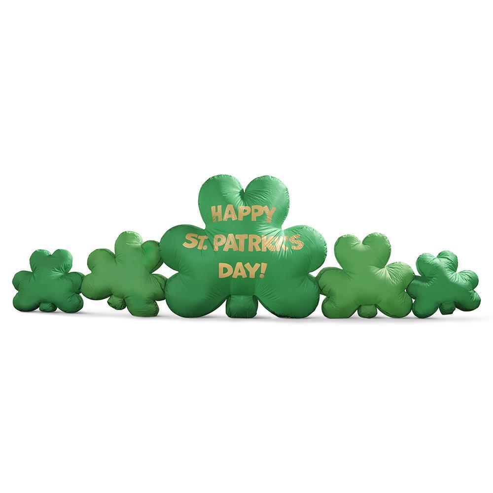 The 10' Inflatable St. Patrick's Day Clovers