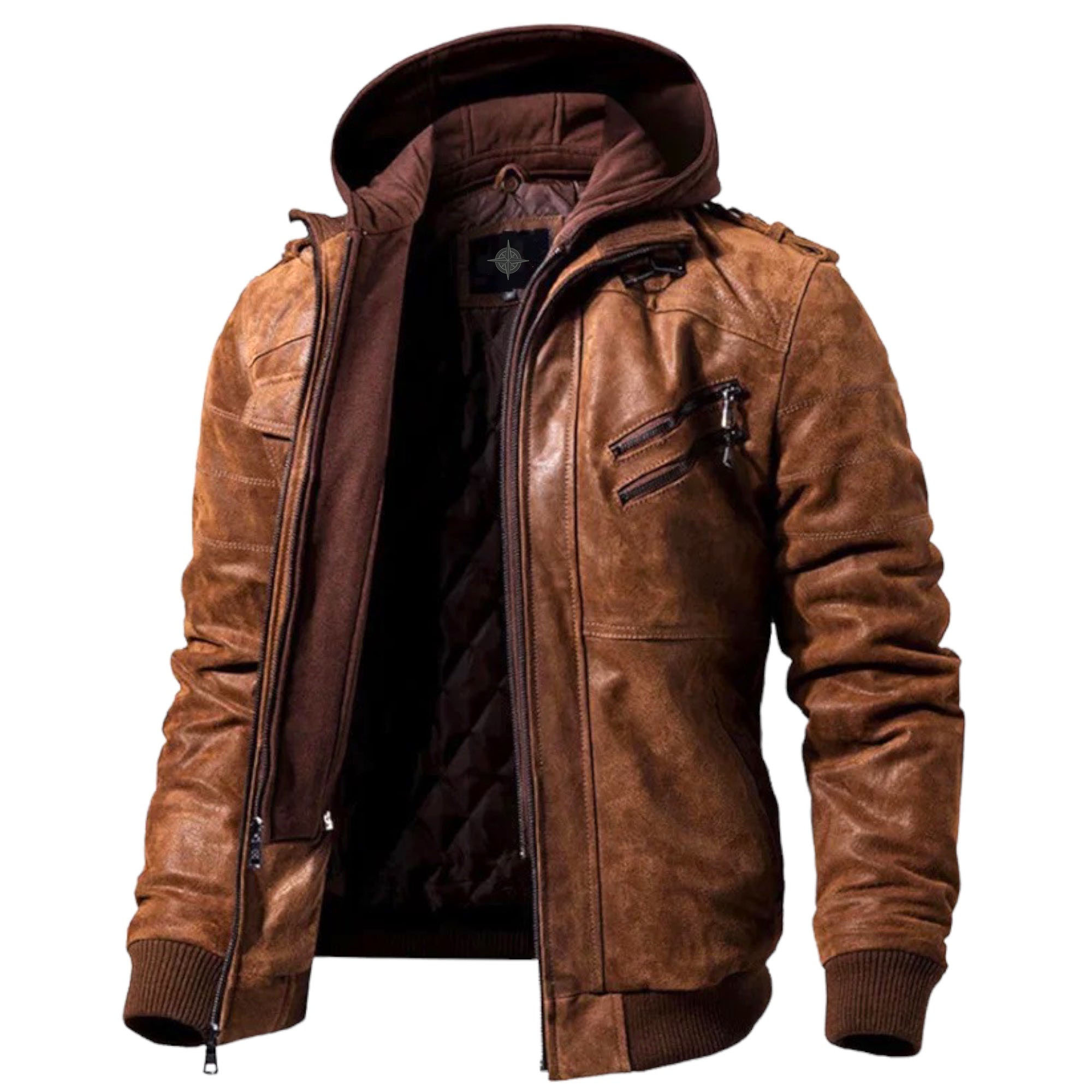 'Mysteron' Leather Jacket