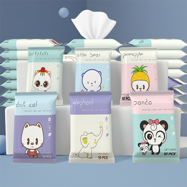 Baby Sachet Portable Extractable Wet Wipes