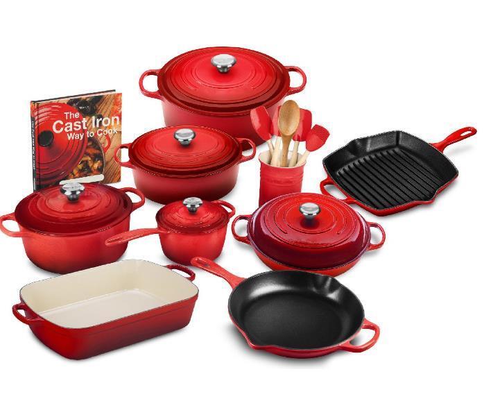 🔥[29.99 Today Only ]Cast Iron Cookware Set--20 Pieces🔥