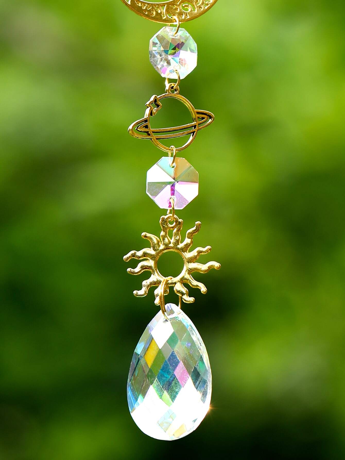 1pc Hanging Crystal Plant Protector