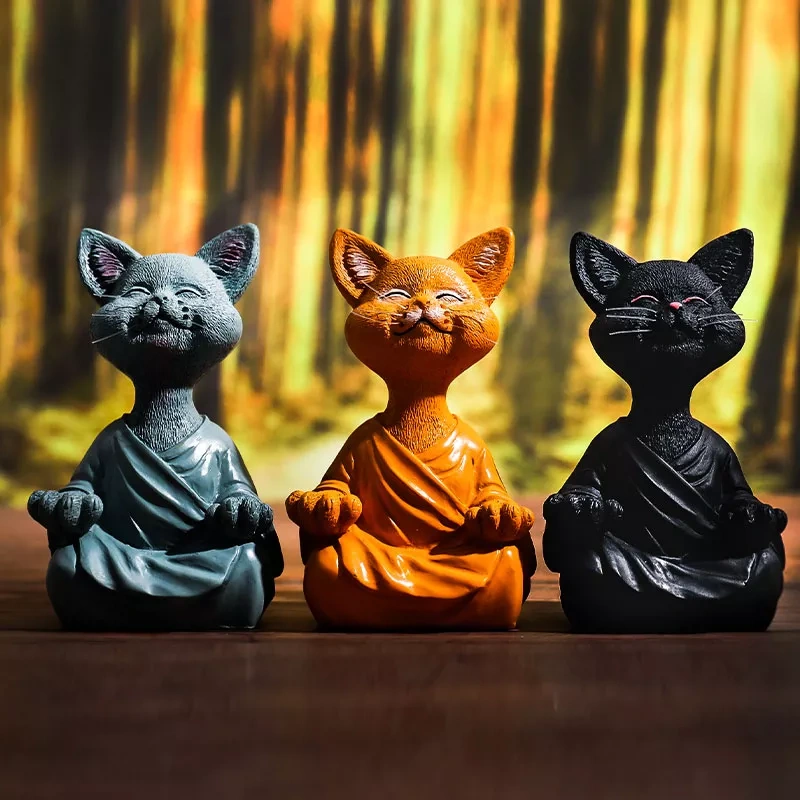 (❤️Mother's Day Promotion - 49% OFF NOW)Happy Buddha Cat【BUY 3 FREE SHIPPING】