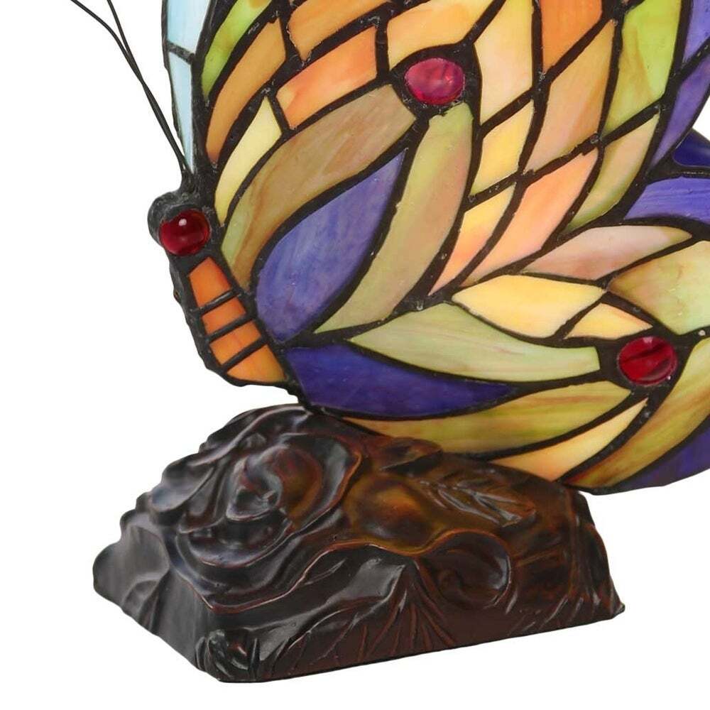 Yellow Butterfly Accent Lamp