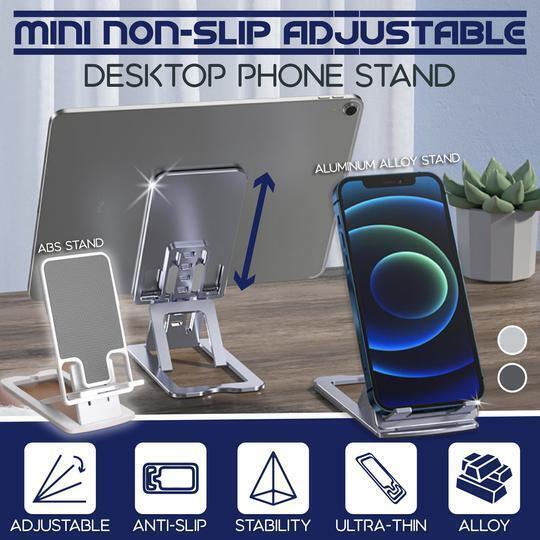 Mini Non Slip Adjustable Desktop Phone Stand