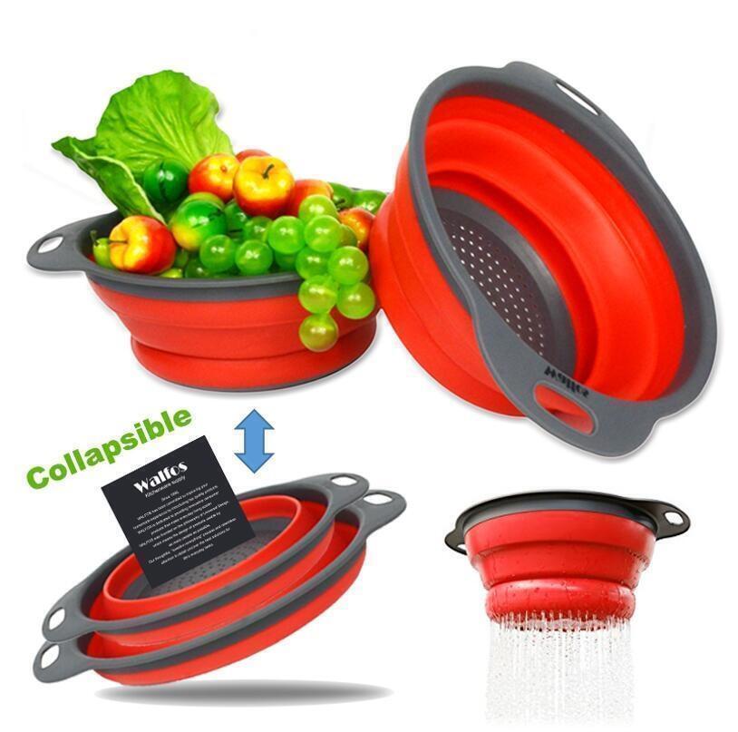 Kitchen Collapsible Fruit Vegetable Colander