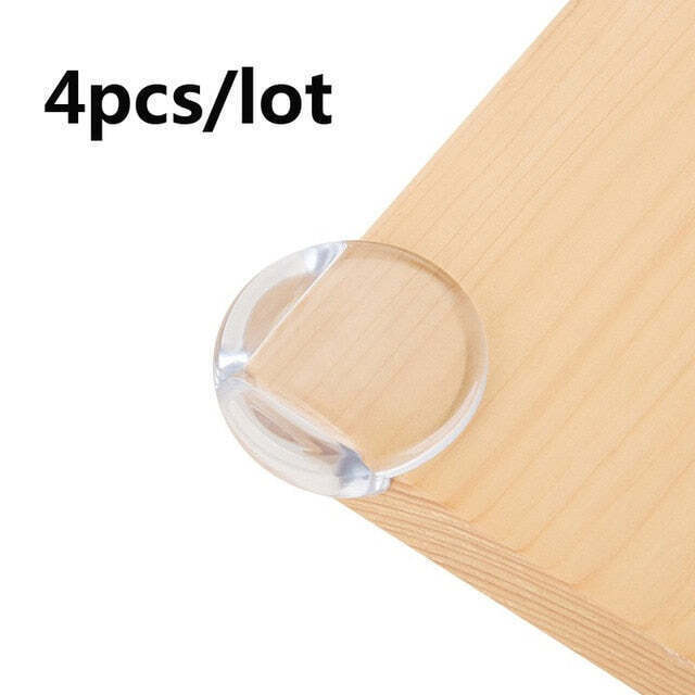 New 12pcs 8pcs Child Baby Safety Silicone Protector Table Corner Edge Protection Cover Children Anticollision Edge & Guards