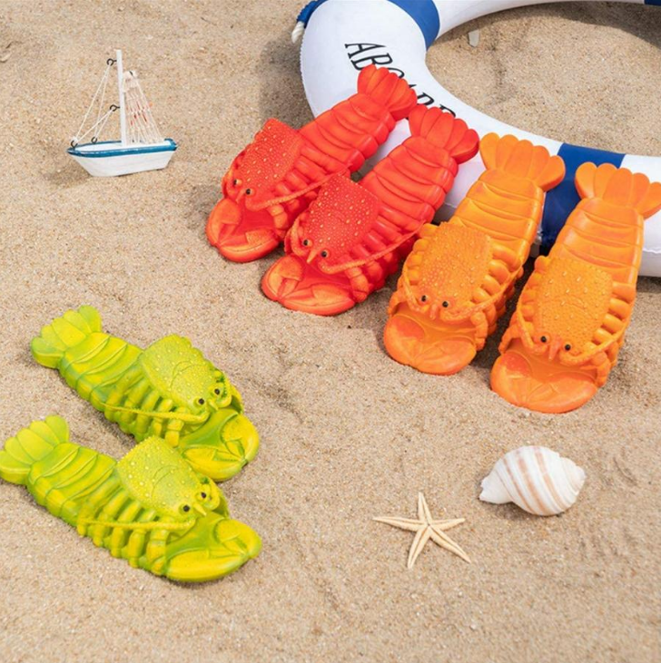 These Lobster Shaped Flip Flop Sandals (Flip Flobsters) Are Truly A Work of Art