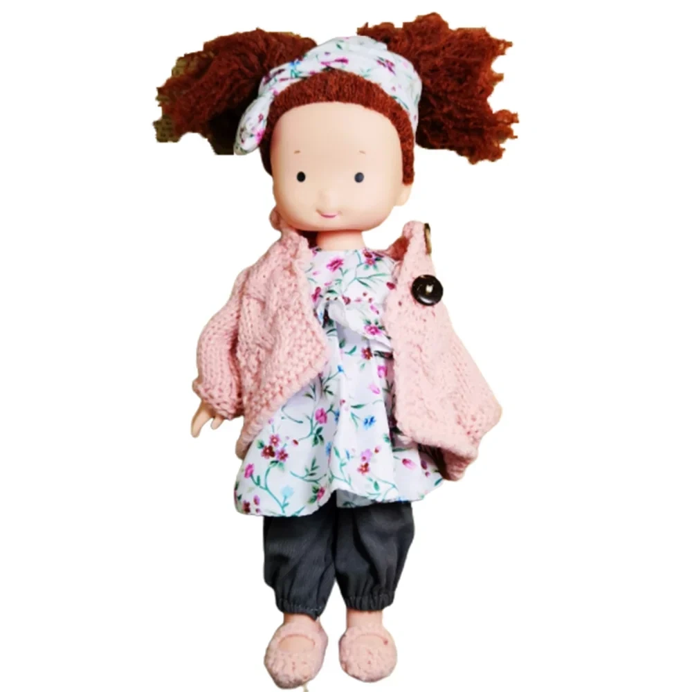 Baby Waldorfs Dolls Fine Craftsmanship Baby Girl Birthday Gift Plush Toys Doll Crafts Handmade Dolls For Kids Children A